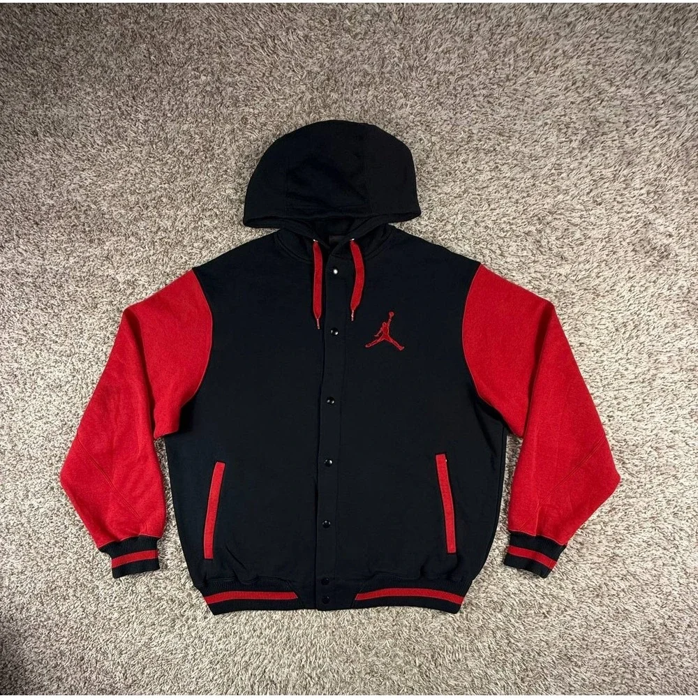 Lot of 3 Nike Air Jordan LeBron 3XL Hoodie Jacket Therma-Fit Varsity Full Zip